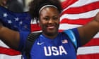 Michelle Carter wins USA's first ever women's shot put gold