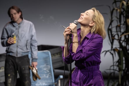 Helped with the story … Cate Blanchett as Arkadina in The Seagull.