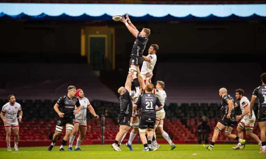 Dragons v Ulster in the Pro14 last Saturday