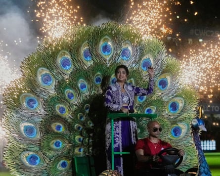 Bollywood singer Shreya Ghoshl performed at the tournament opener in Guwahati.