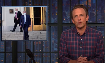 Seth Meyers: ‘It’s genuinely hard to recall a moment in American life that felt more unhinged.’