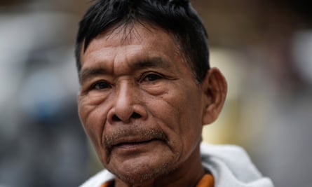 Narciso Mucutuy, the grandfather of the 4 rescued Indigenous children, speaks to the media