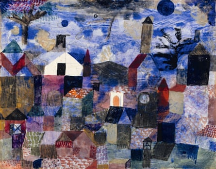 Paul Klee’s Landscape in Blue (1917).