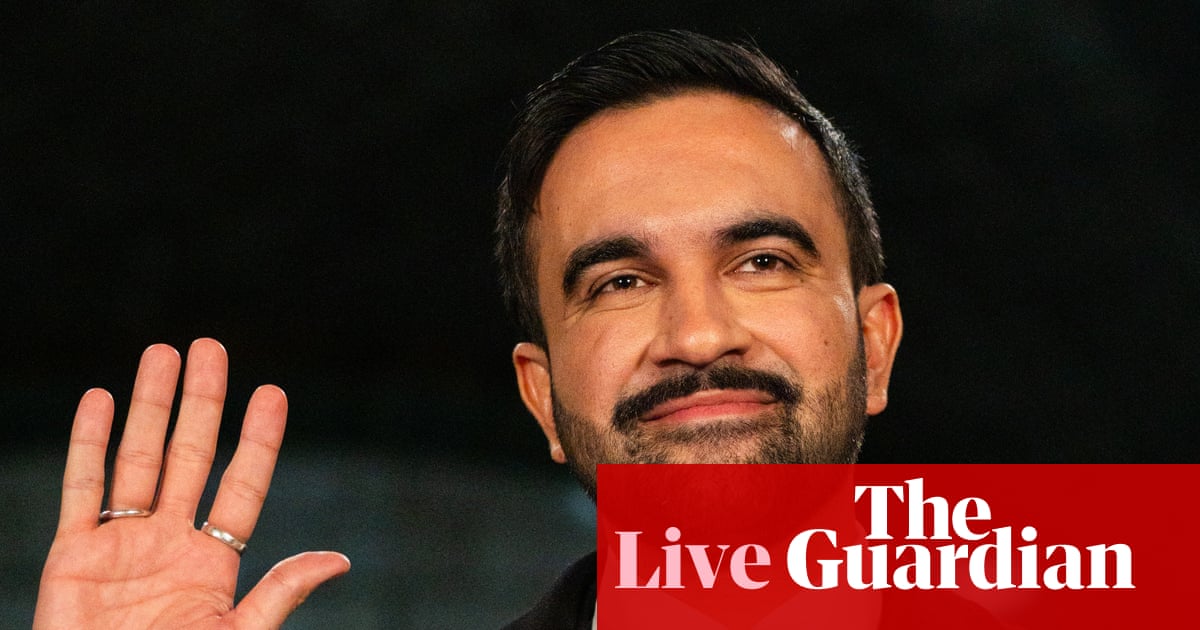 New York City prepares for Zohran Mamdani’s inauguration – live