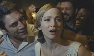 Mother’s ruin: Javier Bardem and Jennifer Lawrence in Mother!.