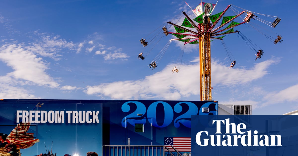 ‘Freedom Trucks’: a tour of Trump’s skewed tribute to American history – on 18 wheels