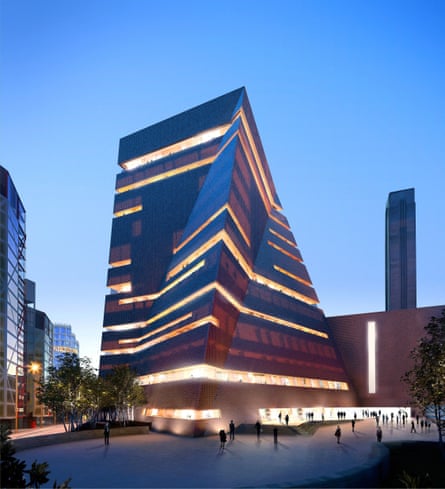 An artist’s representation of the Tate Modern extension.