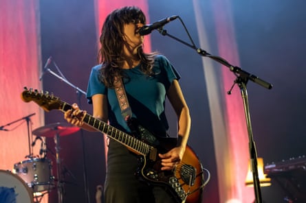 Courtney Barnett performs at The Forum in Melbourne after the city’s Covid lockdowns lifted.