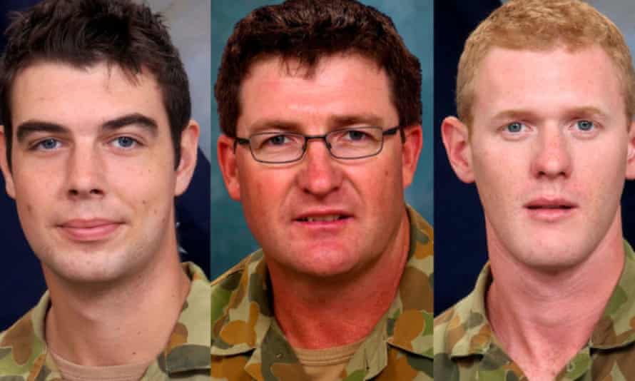 Australian soldiers Sapper James Martin, Lance Corporal Stjepan Milosevic and private Robert were killed while playing cards at a patrol base in Afghanistan in August 2012.