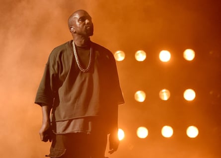 Kanye West performs in Las Vegas in 2015.