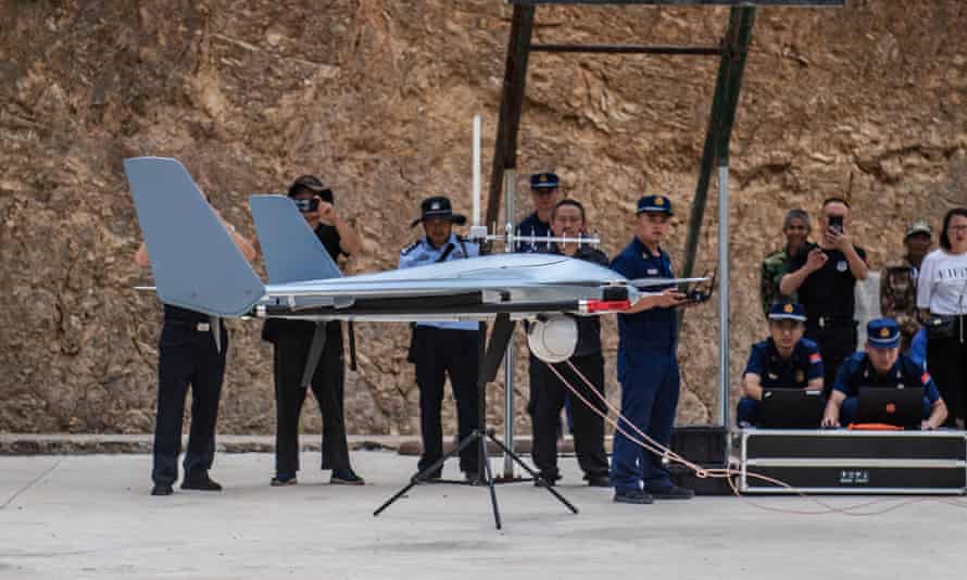 China’s US ambassador pick shines light on debate over ‘wolf warrior’ diplomacy | China 1 A drone is prepared to monitor the migrating wild Asian elephants in Eshan County, Yuxi City, southwest China’s Yunnan Province
