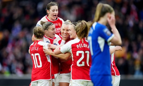 Arsenal 1-0 Chelsea: Blackstenius hits extra-time winner in Continental Cup final – live