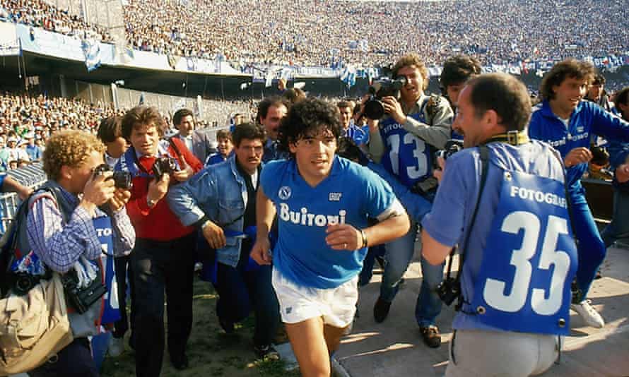 A still from Asif Kapadia's 2019 documentary Diego Maradona