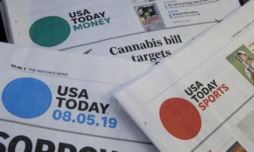 Usa Today Supports Joe Biden In First Ever Presidential Endorsement Media The Guardian