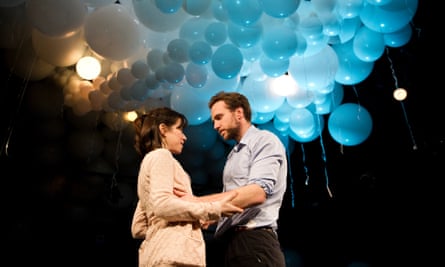 Sally Hawkins and Rafe Spall in Constellations, directed by Michael Longhurst, at the Royal Court in 2012.
