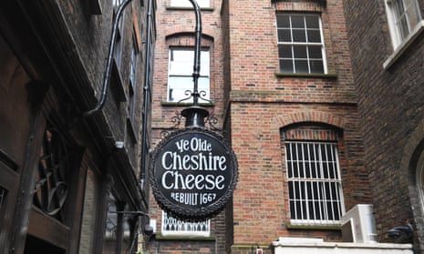The Ye Olde Cheshire Cheese in central London.