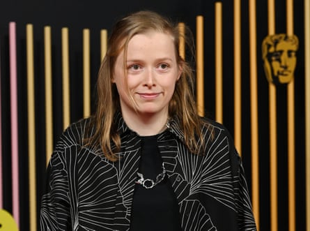 Director Charlotte Regan at a Baftas ceremony.