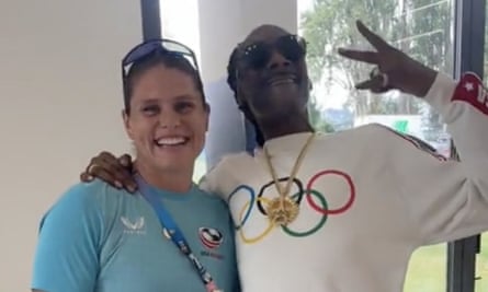 Ilona Maher’s TikTok feed includes meetings with stars such as Snoop Dogg