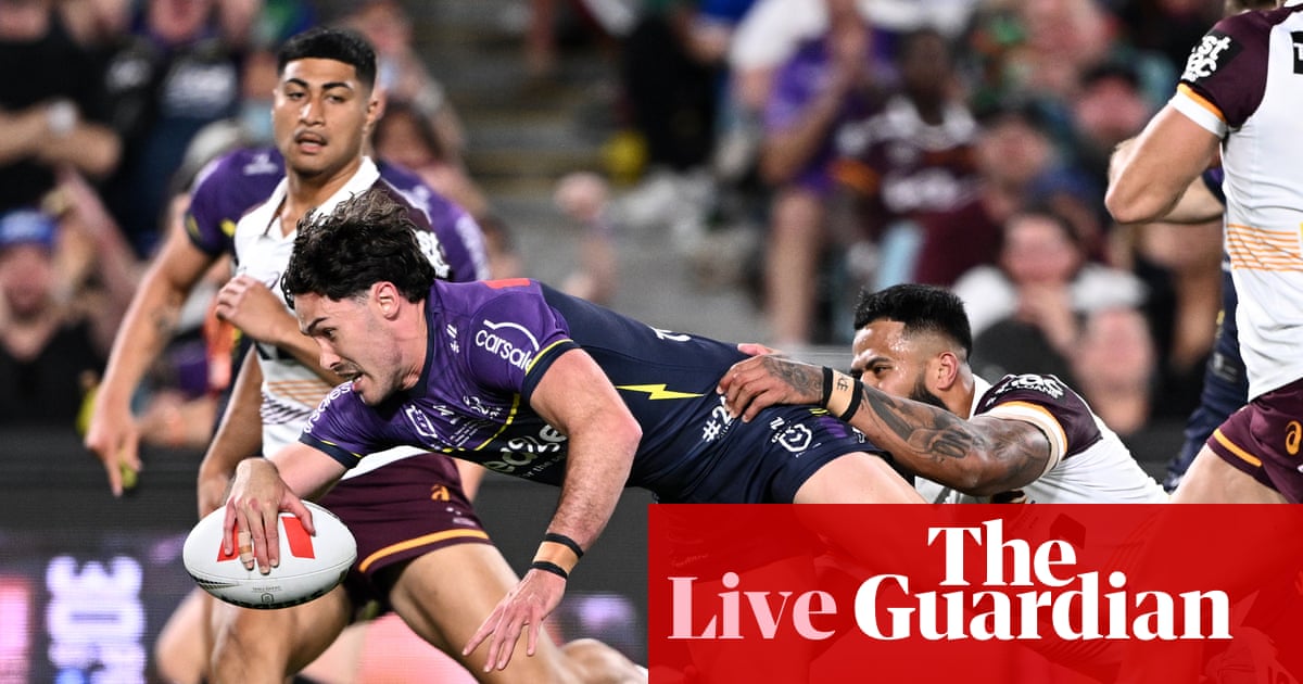 NRL 2025 grand final: Melbourne Storm v Brisbane Broncos rugby league live