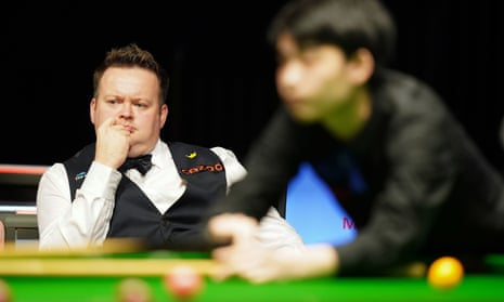 ‘I feel extremely hard done,’ said Shaun Murphy after his first-round defeat by Si Jiahui at the York Barbican.