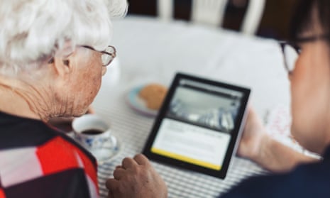 video calling tablet for grandma