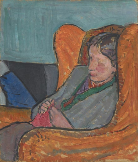 Bell’s portrait of  Virginia Woolf (1912).