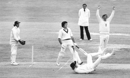 England v Australia at Lords, 1977.
