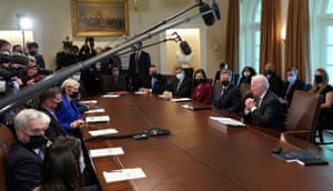 Joe Biden holds a Cabinet meeting.