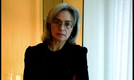 Anna Politkovskaya in 2004.