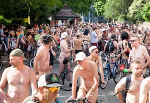 Participants cycle near Lincoln's Inn Fields