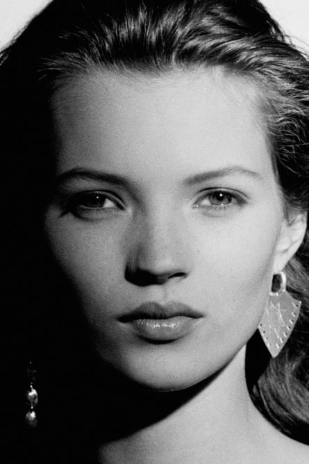 A young Kate Moss in the Buffalo book.