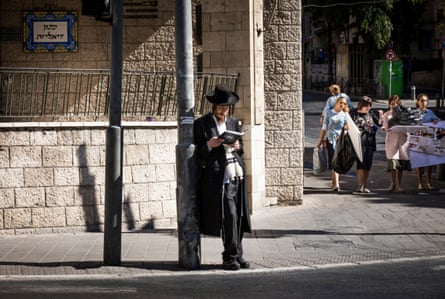 Views of a religious Jewish area of West Jerusalem