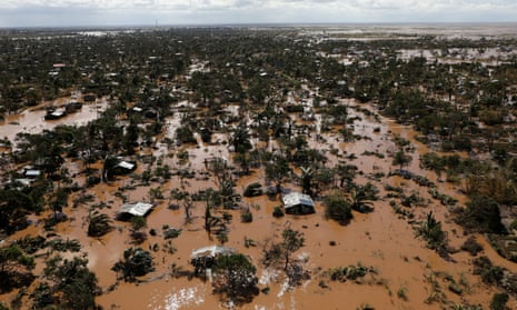 Flooding in Mozambique after Cyclone Idai in March