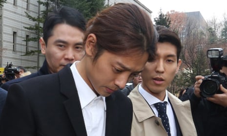 Korean Mother Son Hard Rapeporn - K-pop stars jailed for gang-rape in South Korea | South Korea | The Guardian