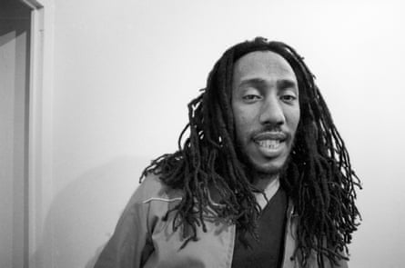 Locksley Gichie of the Cimarons in 1982.