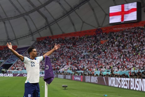 England v Iran: World Cup 2022 – live | World Cup 2022 8 Jude Bellingham is good at football.