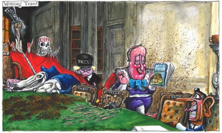 on the return of David Cameron – cartoon