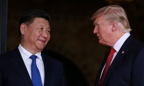 Trump welcomes Chinese President Xi Jinping