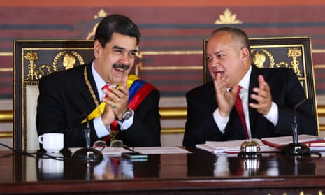 President Nicolás Maduro and the head of Venezuela’s national constituent assembly, Diosdado Cabello, have both been indicted for drug trafficking in the US.