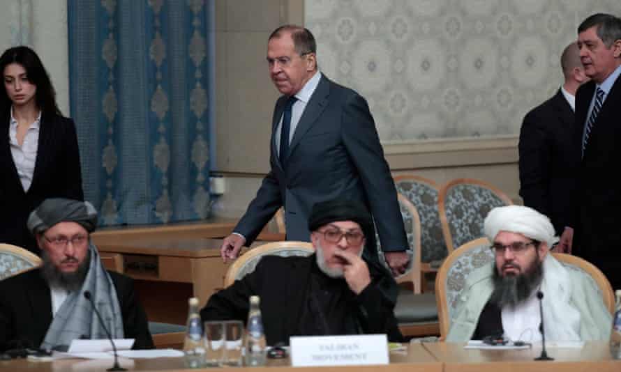 Russia hosts talks between Taliban and Afghan peace council | Russia | The Guardian