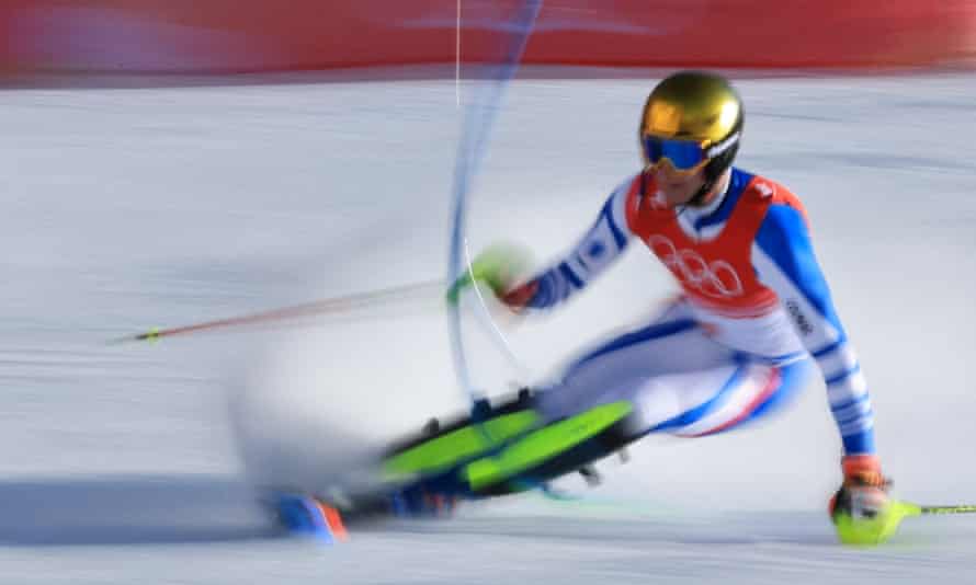 Clement Noel of France in action.