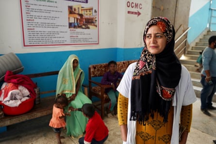 Sahista Begum, a nurse at Malangwa government hospital, says: ‘It would be an excellent opportunity for me. I would get a better salary and become more knowledgable.’