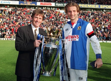 Kenny Dalglish won three league titles with Liverpool and one with Blackburn in 1995.