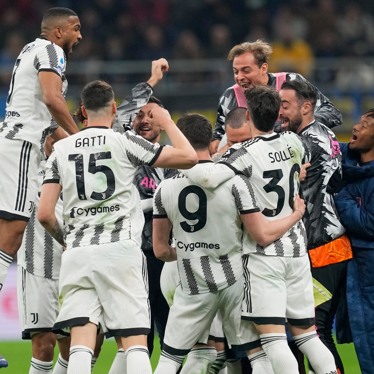 What happened when Juventus were last relegated from Serie A?