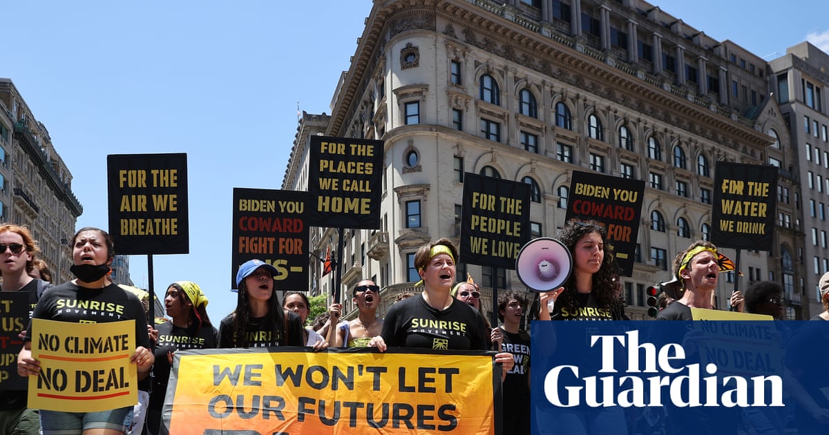 Youth-led US climate activists widen focus to fight authoritarianism