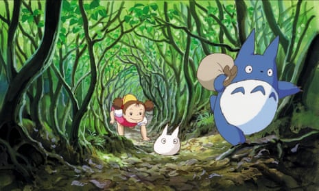 ‘The most pure-souled and joyful of all Ghibli films’: My Neighbour Totoro (1988). 