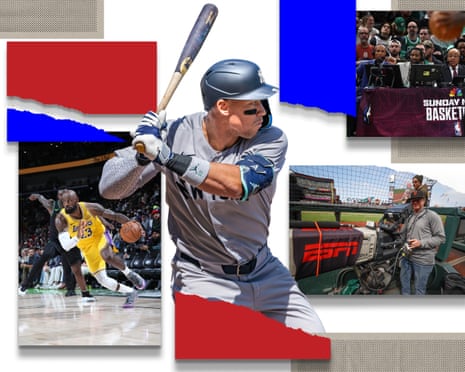 Sports fans accessing games on various streaming platforms