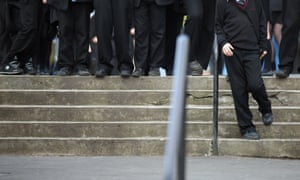 legs of children in line