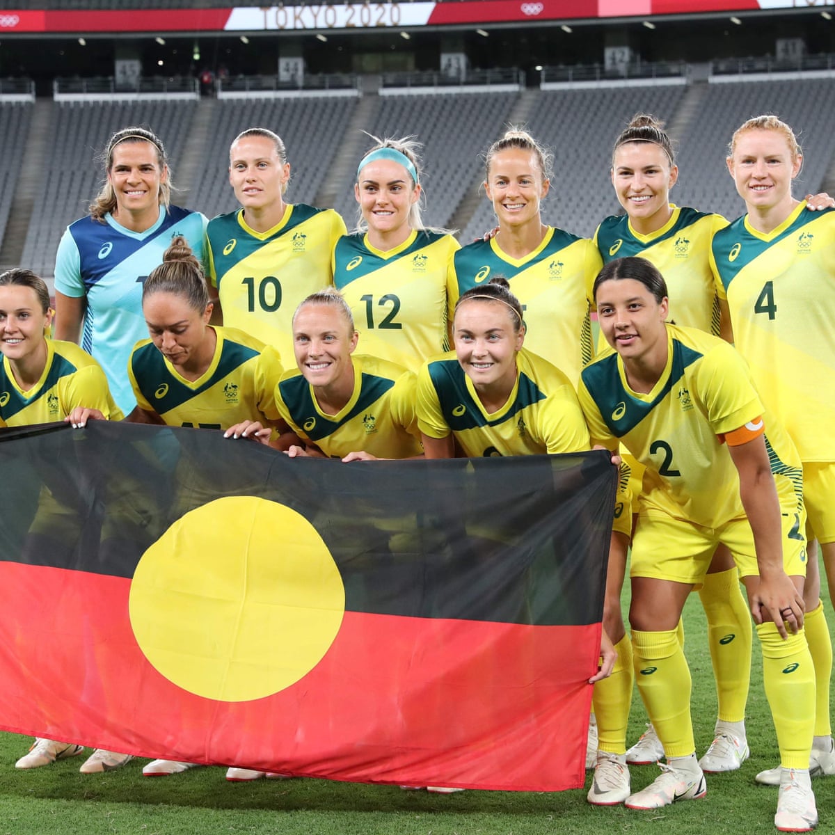 picture Matildas Olympics Team https www theguardian com sport 2021 jul 22 matildas strike balance in search for team identity in olympics opener