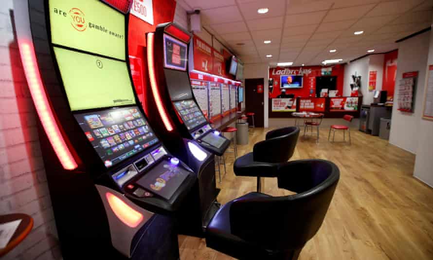 Inside a Ladbrokes shop in Harpenden